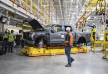 Ford F-150 Lightning production halted due to battery issue